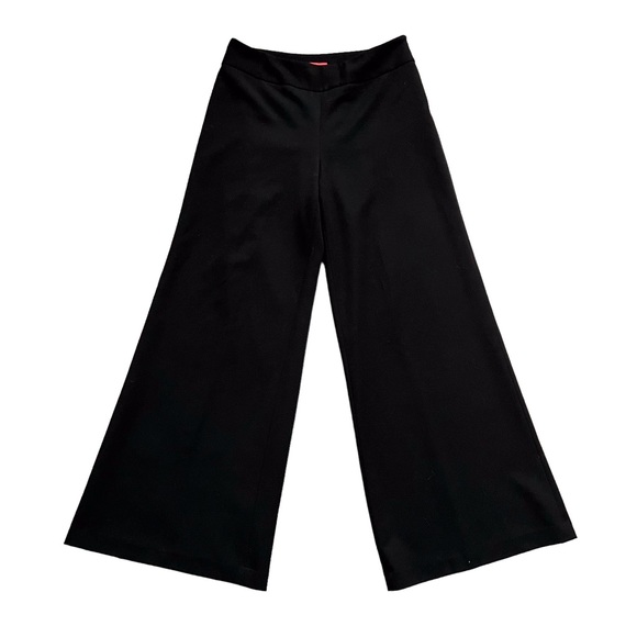 Oscar de la Renta Pants - Oscar de la Renta Black Wide Leg Dress Pants Classic Designer Women’s 10